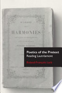 Poetics of the pretext : reading Lautréamont /