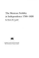 The Mexican nobility at independence, 1780-1826 /