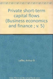 Private short-term capital flows /