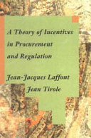 A theory of incentives in procurement and regulation /