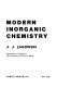 Modern inorganic chemistry /