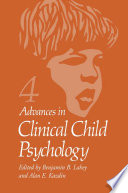 Advances in Clinical Child Psychology /