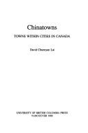 Chinatowns : towns within cities in Canada /