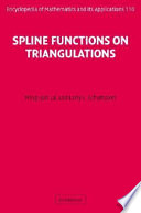 Spline functions on triangulations /