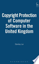 The copyright protection of computer software in the United Kingdom /