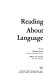 Reading about language /