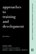 Approaches to training and development /
