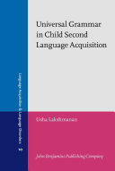 Universal grammar in child second language acquisition : null subjects and morphological uniformity /