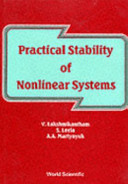 Practical stability of nonlinear systems /