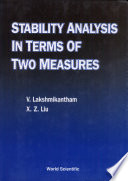 Stability analysis in terms of two measures /