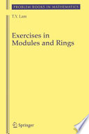 Exercises in modules and rings /