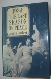 1939, the last season of peace /