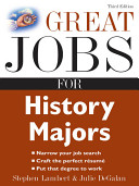 Great jobs for history majors  /
