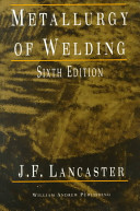 Metallurgy of welding /