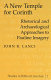 A new temple for Corinth : rhetorical and archaelogical approaches to Pauline imagery /