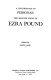 A concordance to Personae : the shorter poems of Ezra Pound /