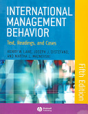 International management behavior : text, readings, and cases /