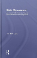 State management : an enquiry into models of public administration /