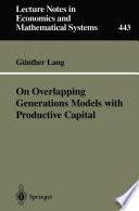 On overlapping generations models with productive capital /