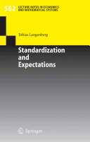 Standardization and expectations /
