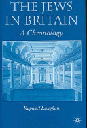 The Jews in Britain : a chronology /