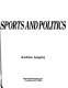 Sports and politics /