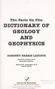 The Facts on File dictionary of geology and geophysics /