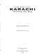 The dual city : Karachi during the Raj /