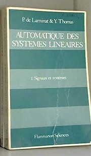 Automatique des systemes lineaires /