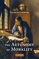 The autonomy of morality /