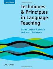 Techniques & principles in language teaching /