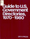 Guide to U.S. government directories /