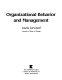 Organizational behavior and management /