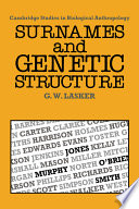 Surnames and genetic structure /