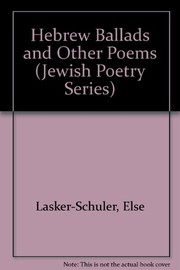Hebrew ballads and other poems /