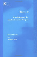 Move [alpha] : conditions on its applications and output /