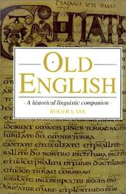Old English : a historical linguistic companion /