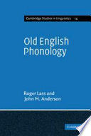 Old English phonology /