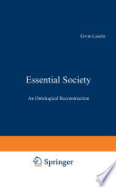 Essential Society : An Ontological Reconstruction /
