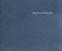 John Latham : time-base and the universe.