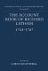 The account book of Richard Latham, 1724-1767 /