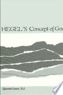 Hegel's concept of God /