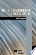 Abrege sur les methodes de recherche et la recherche experimentale /