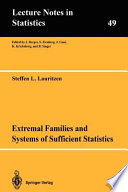 Extremal families and systems of sufficient statistics /