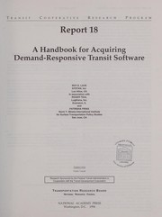 A handbook for acquiring demand-responsive transit software /
