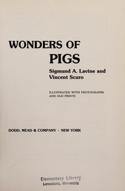 Wonders of pigs /