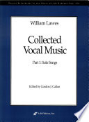 Collected vocal music /