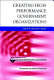 Creating high performance organizations : practices and results of employee involvement and Total Quality Management in Fortune 1000 companies /