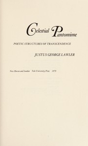 Celestial pantomime : poetic structures of transcendence /