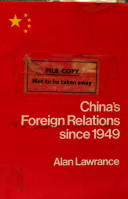 China's foreign relations since 1949 /